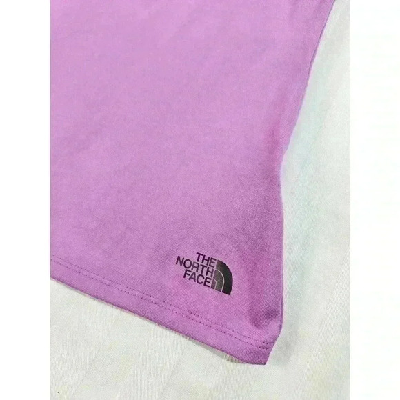 The North Face Womens Purple Cotton Blend  Basic Tank Scoop‎ Neck Size Medium - Picture 3 of 5